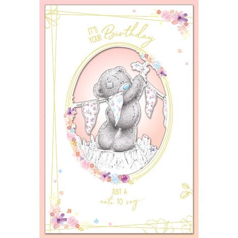 Hanging Bunting Handmade Me to You Bear Birthday Card £3.59